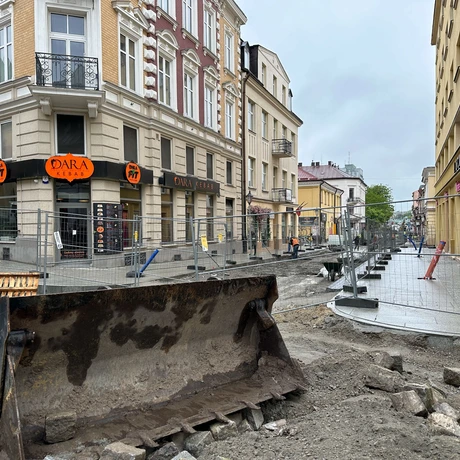 Przebudowa ul. Grunwaldzkiej [kwiecień 2024] - fot 3